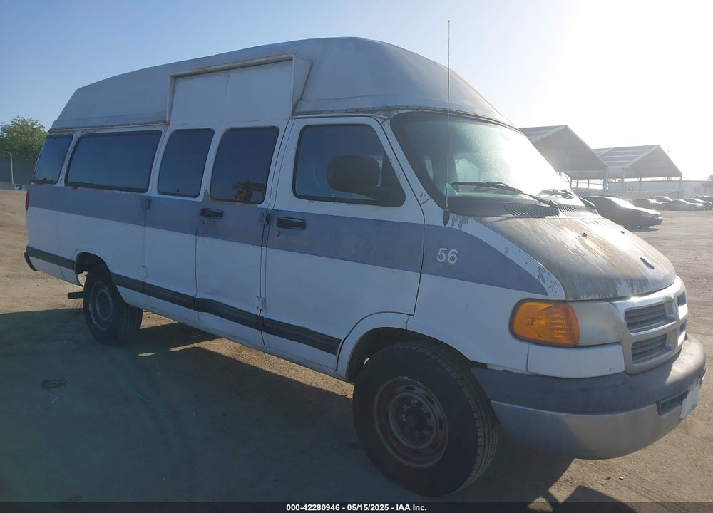 2001 DODGE RAM WAGON 3500 VIN: 2B5WB35Z71K534523