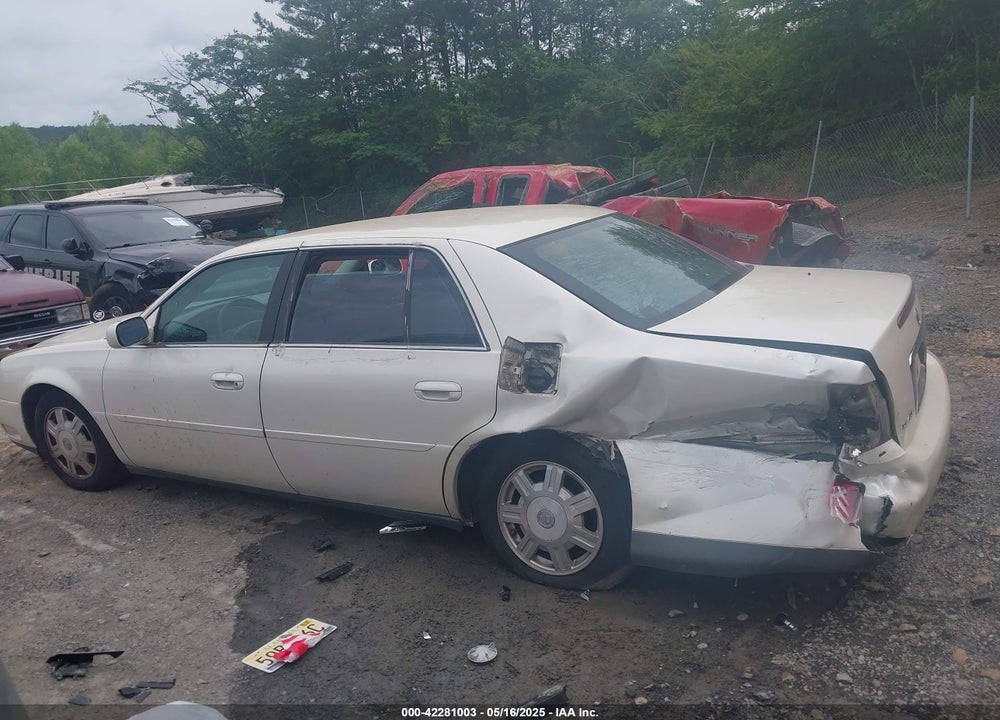 2003 CADILLAC DEVILLE VIN: 1G6KD54Y53U113646