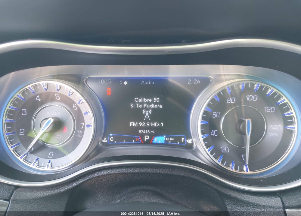 2018 CHRYSLER 300 VIN: 2C3CCAAG7JH342245