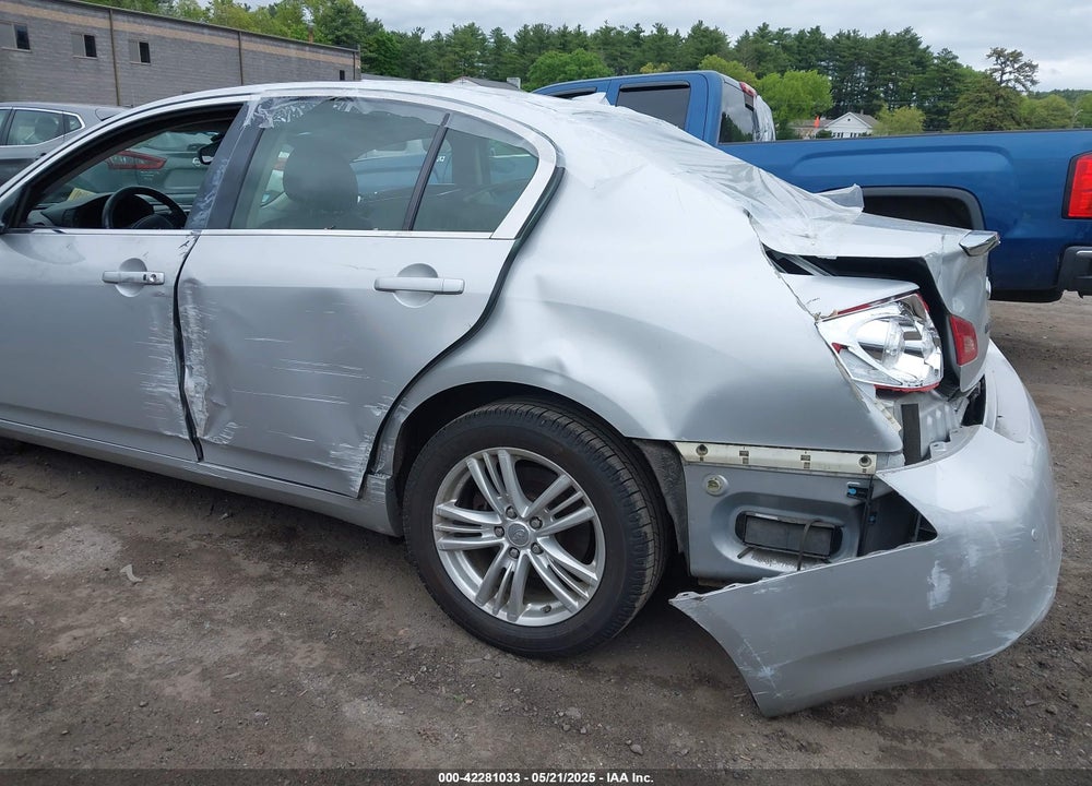 2013 INFINITI G37X VIN: JN1CV6AR1DM769011