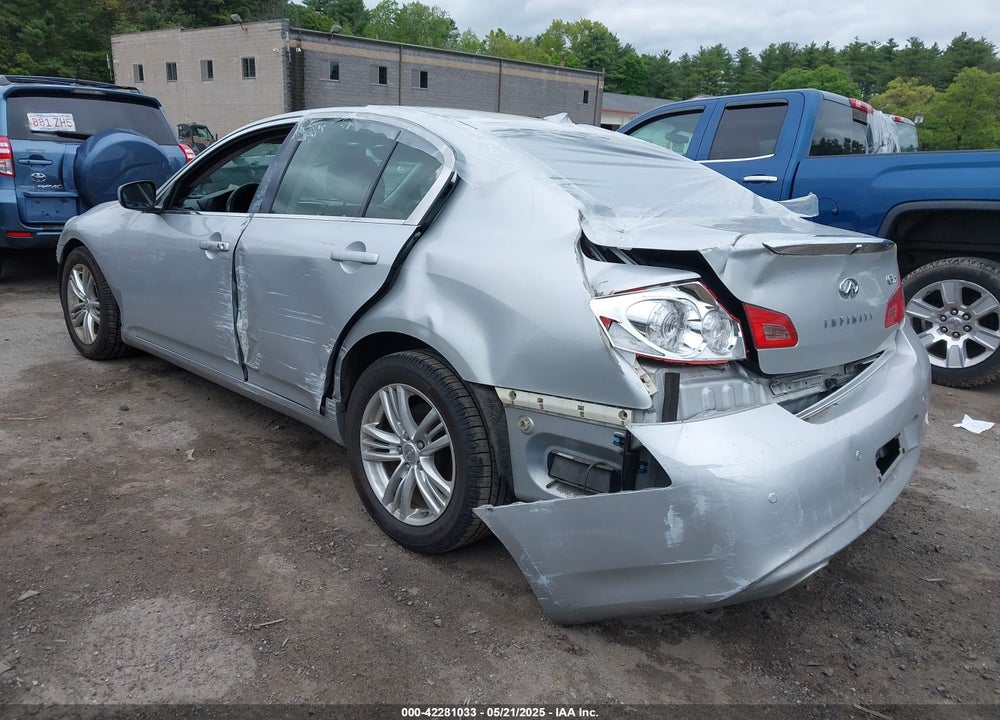 2013 INFINITI G37X VIN: JN1CV6AR1DM769011