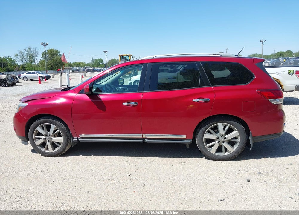 2015 NISSAN PATHFINDER PLATINUM VIN: 5N1AR2MM1FC707940