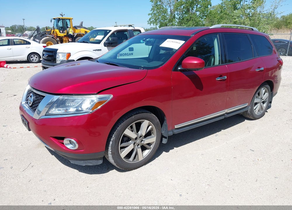 2015 NISSAN PATHFINDER PLATINUM VIN: 5N1AR2MM1FC707940