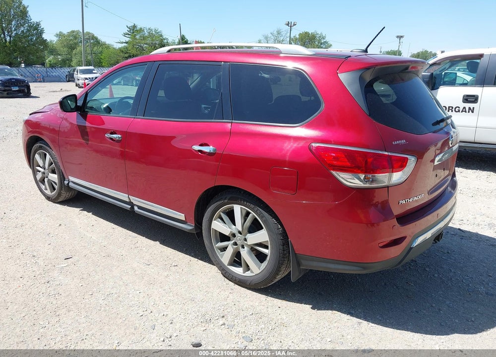 2015 NISSAN PATHFINDER PLATINUM VIN: 5N1AR2MM1FC707940