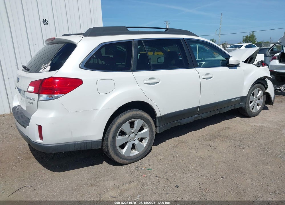 2012 SUBARU OUTBACK 2.5I PREMIUM VIN: 4S4BRBCC9C3282475