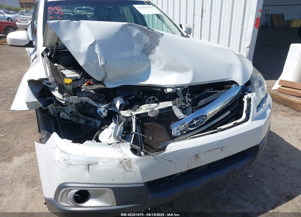 2012 SUBARU OUTBACK 2.5I PREMIUM VIN: 4S4BRBCC9C3282475