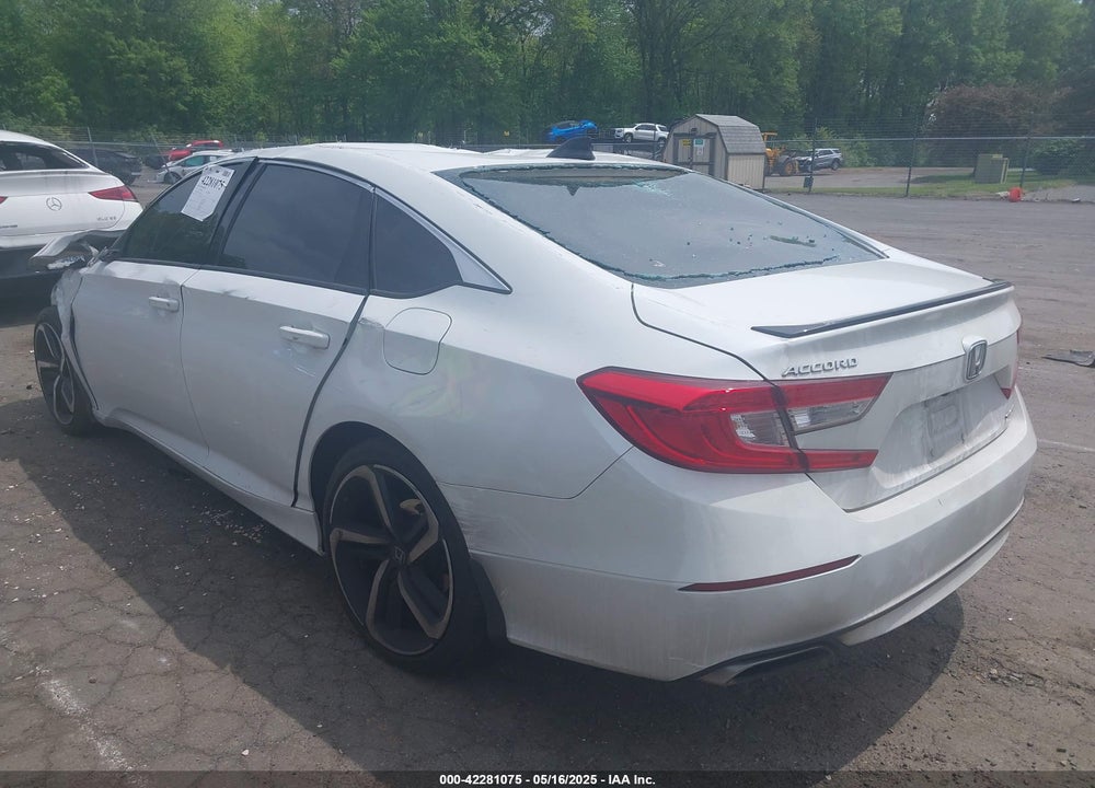 2022 HONDA ACCORD SPORT VIN: 1HGCV1F36NA078324