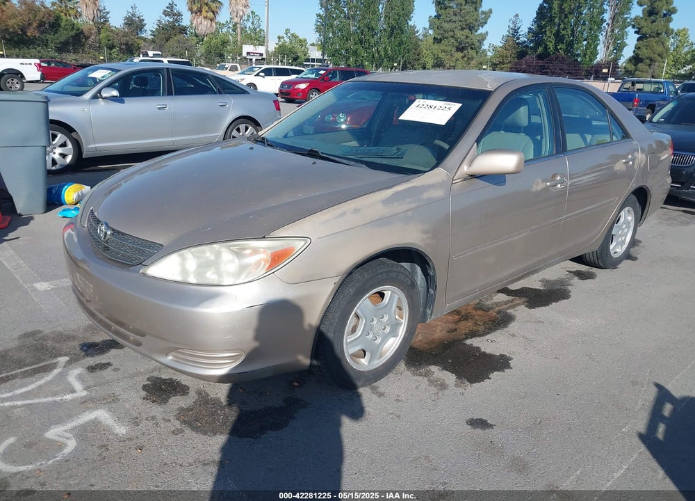 2002 TOYOTA CAMRY LE V6 VIN: 4T1BF32KX2U034414