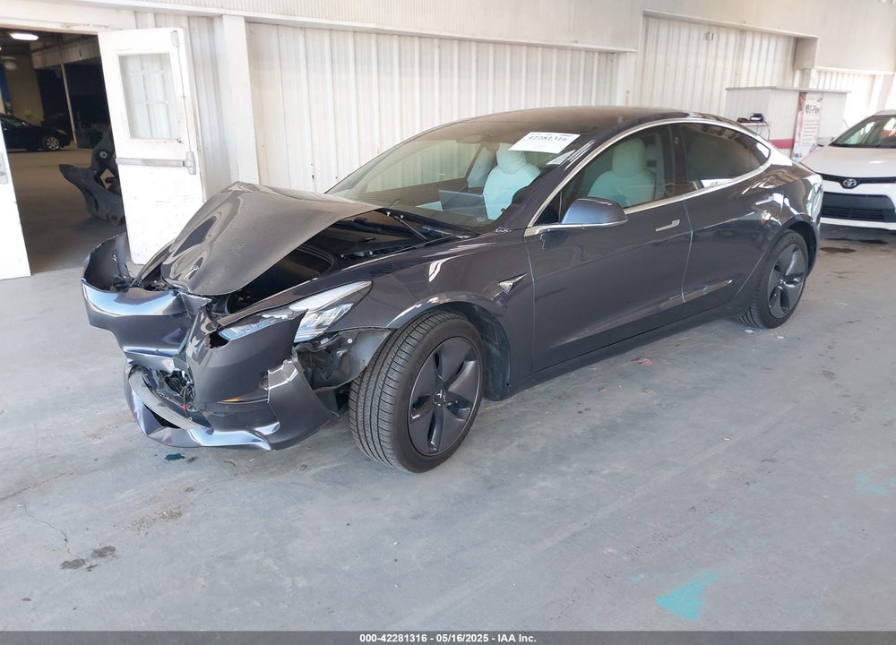 2018 TESLA MODEL 3 LONG RANGE/PERFORMANCE VIN: 5YJ3E1EB6JF134836