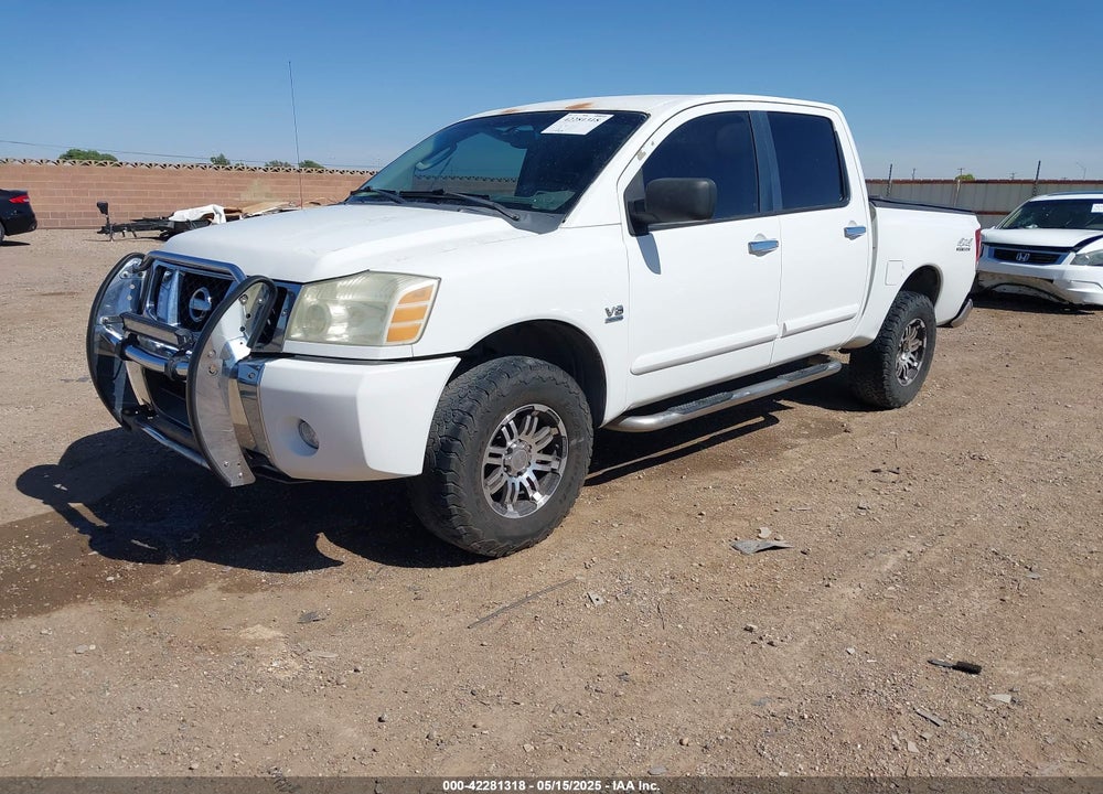 2004 NISSAN TITAN SE VIN: 1N6AA07B14N528418