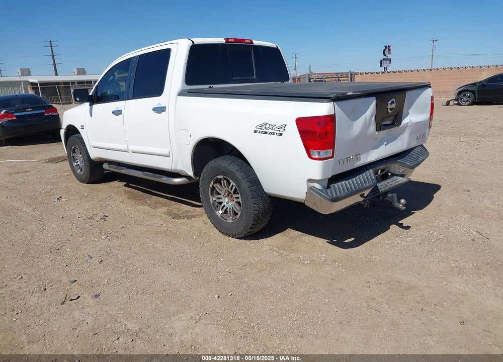 2004 NISSAN TITAN SE VIN: 1N6AA07B14N528418