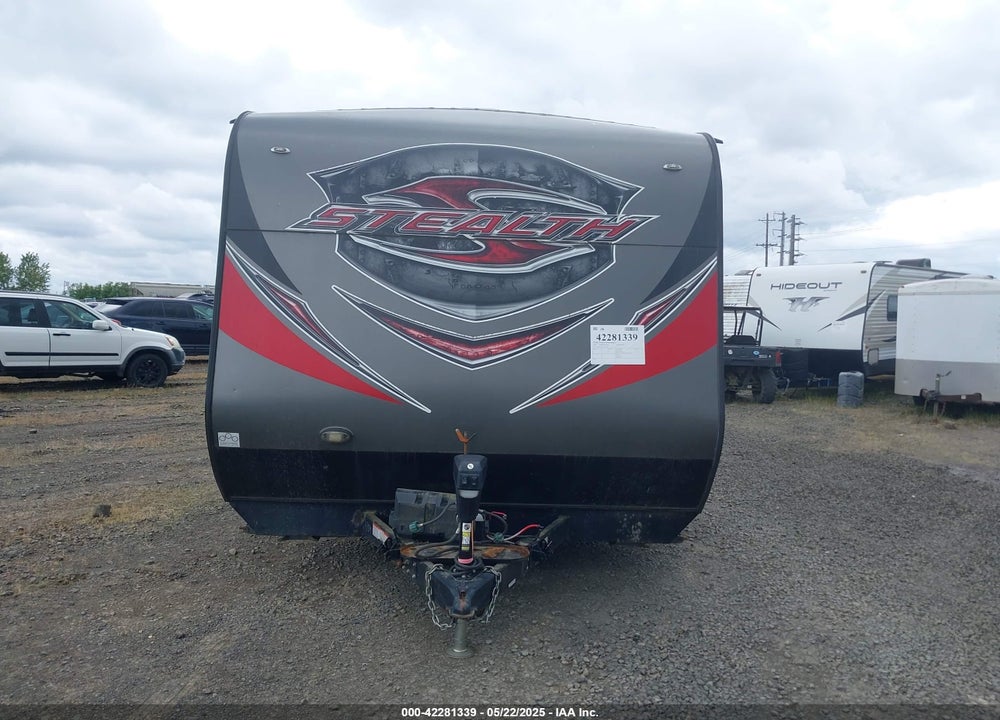 2016 FOREST RIVER STEALTH VIN: 4X4TSFY21GC014704