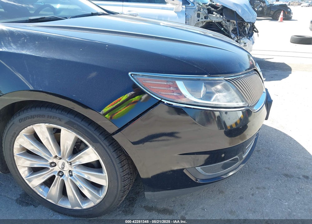 2016 LINCOLN MKS VIN: 1LNHL9FT3GG602887