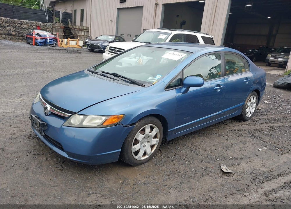 2008 HONDA CIVIC VIN: 2HGFA16578H508975