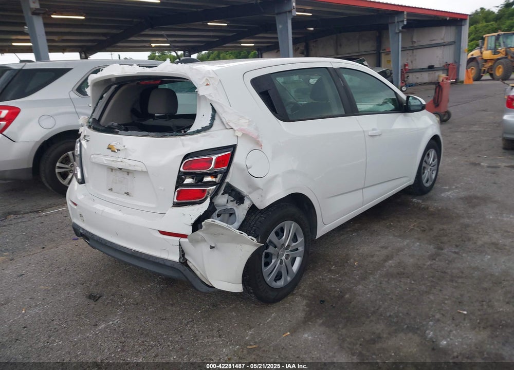 2017 CHEVROLET SONIC LT AUTO VIN: 1G1JG6SH0H4167011