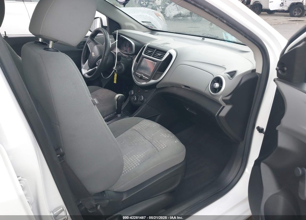 2017 CHEVROLET SONIC LT AUTO VIN: 1G1JG6SH0H4167011