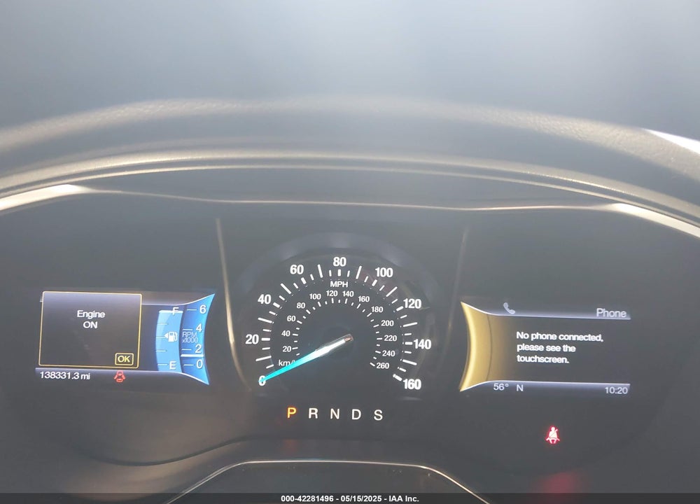 2013 FORD FUSION TITANIUM VIN: 3FA6P0D96DR150852