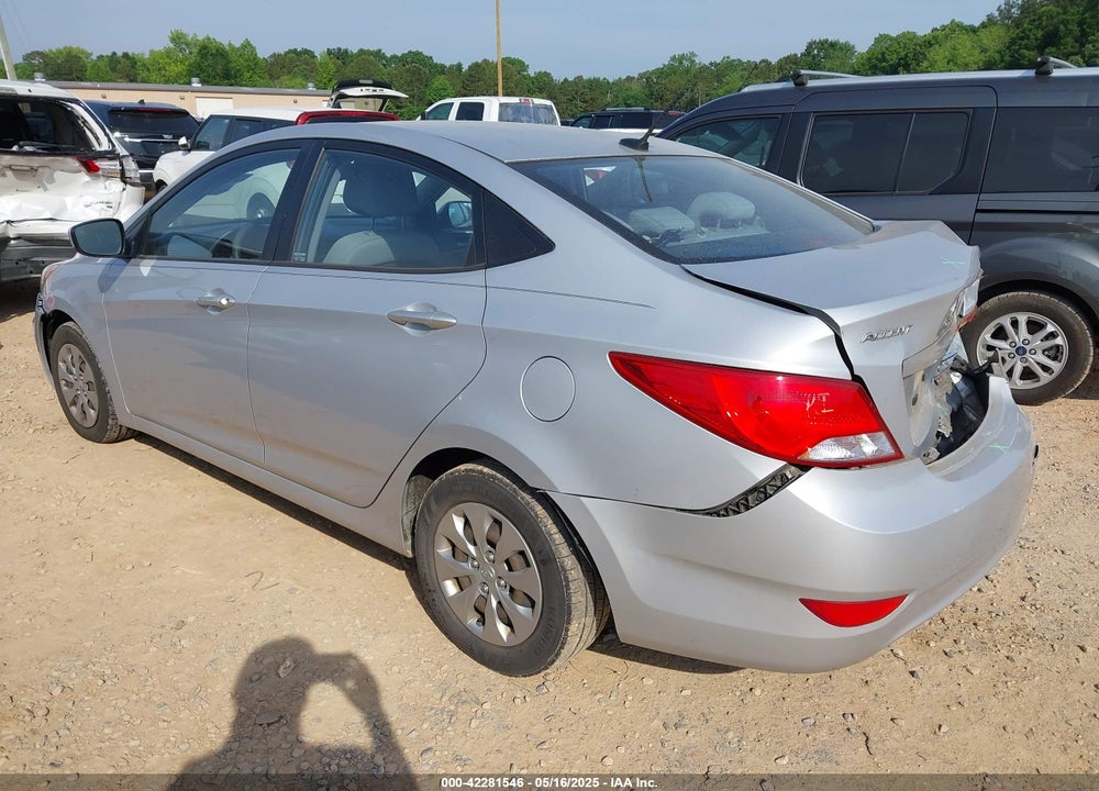2016 HYUNDAI ACCENT VIN: KMHCT4AE9GU973351