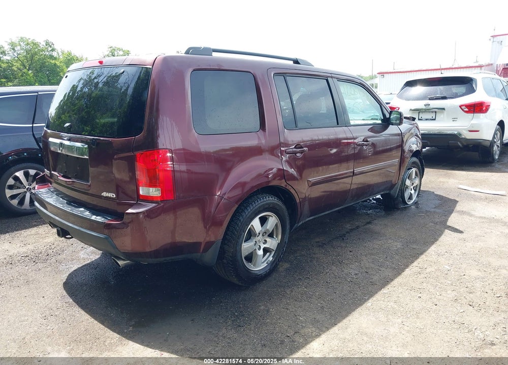 2010 HONDA PILOT EX-L VIN: 5FNYF4H57AB036411
