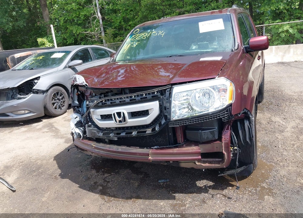 2010 HONDA PILOT EX-L VIN: 5FNYF4H57AB036411