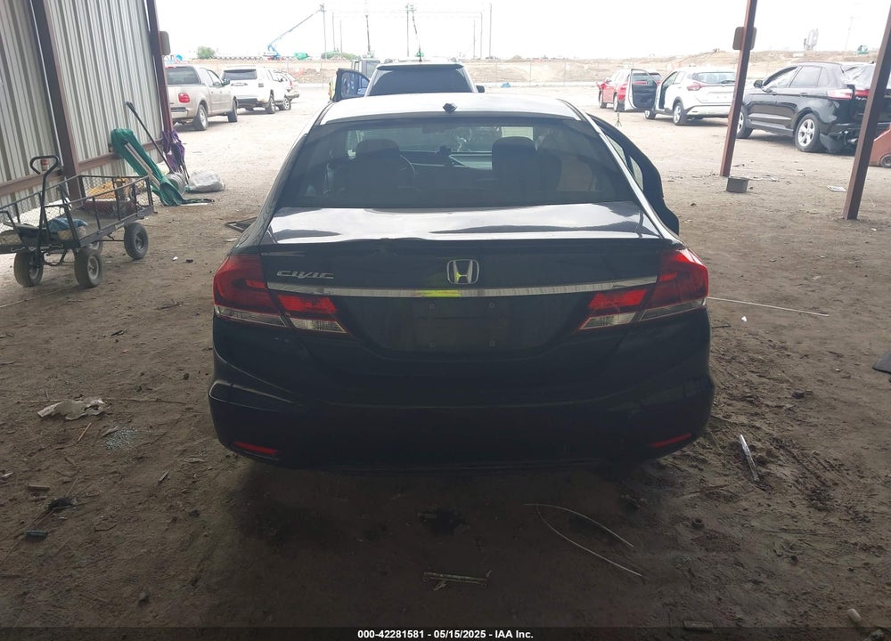2013 HONDA CIVIC VIN: 19XFB2F85DE088862