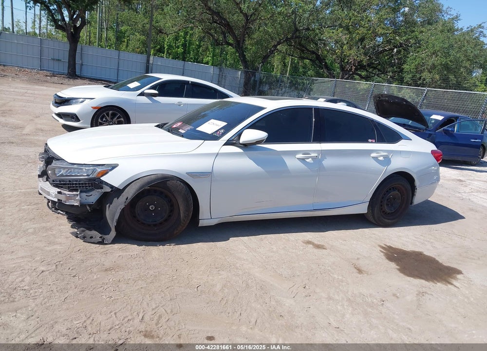 2018 HONDA ACCORD EX-L VIN: 1HGCV1F51JA083202