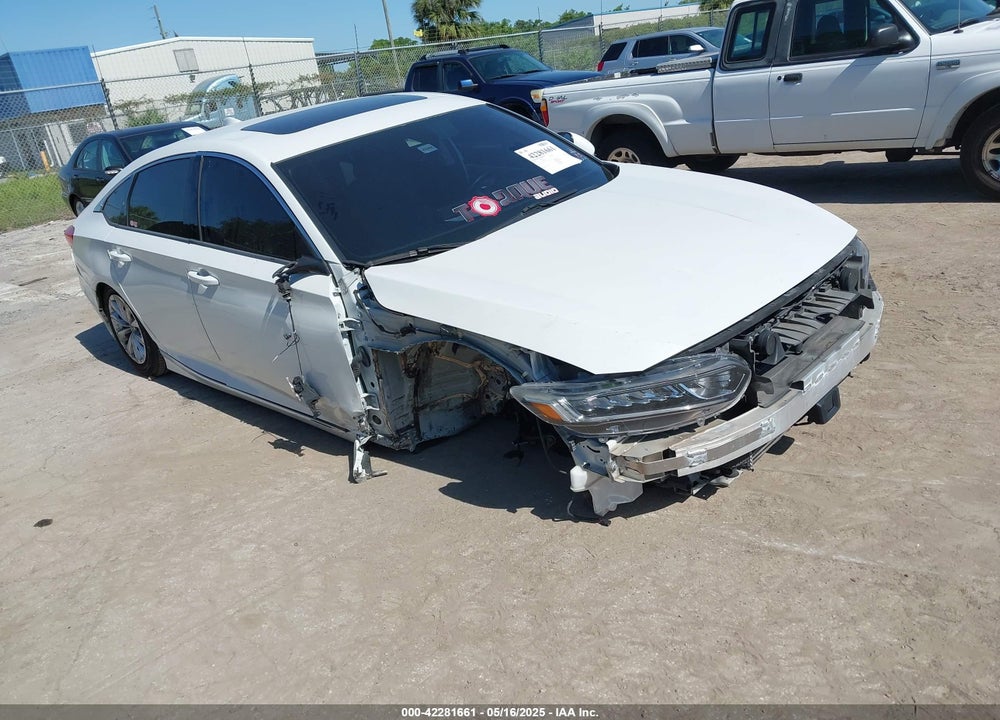 2018 HONDA ACCORD EX-L VIN: 1HGCV1F51JA083202