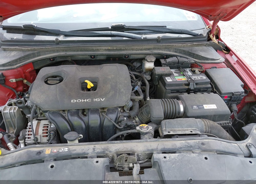2017 HYUNDAI ELANTRA VIN: KMHD74LF8HU062007