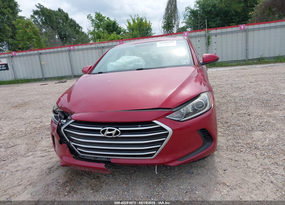 2017 HYUNDAI ELANTRA VIN: KMHD74LF8HU062007