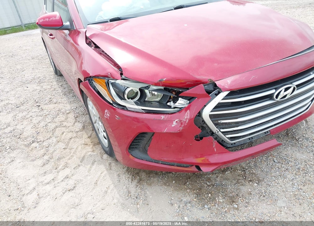 2017 HYUNDAI ELANTRA VIN: KMHD74LF8HU062007