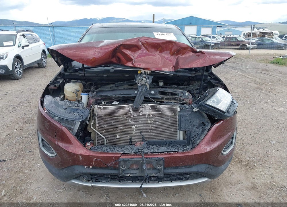 2015 FORD EDGE VIN: 2FMTK4J91FBB27581