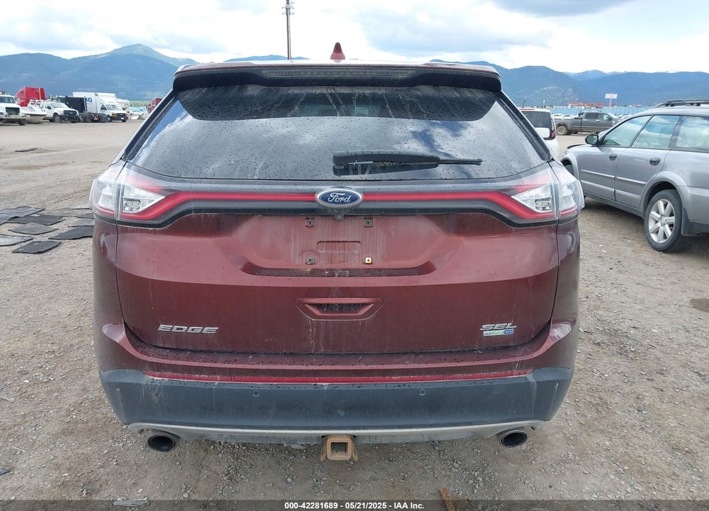 2015 FORD EDGE VIN: 2FMTK4J91FBB27581
