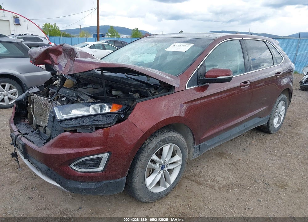 2015 FORD EDGE VIN: 2FMTK4J91FBB27581