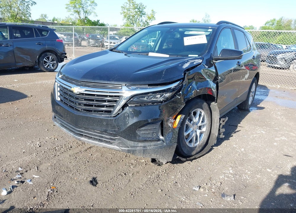 2022 CHEVROLET EQUINOX FWD LT VIN: 3GNAXKEV0NL166990