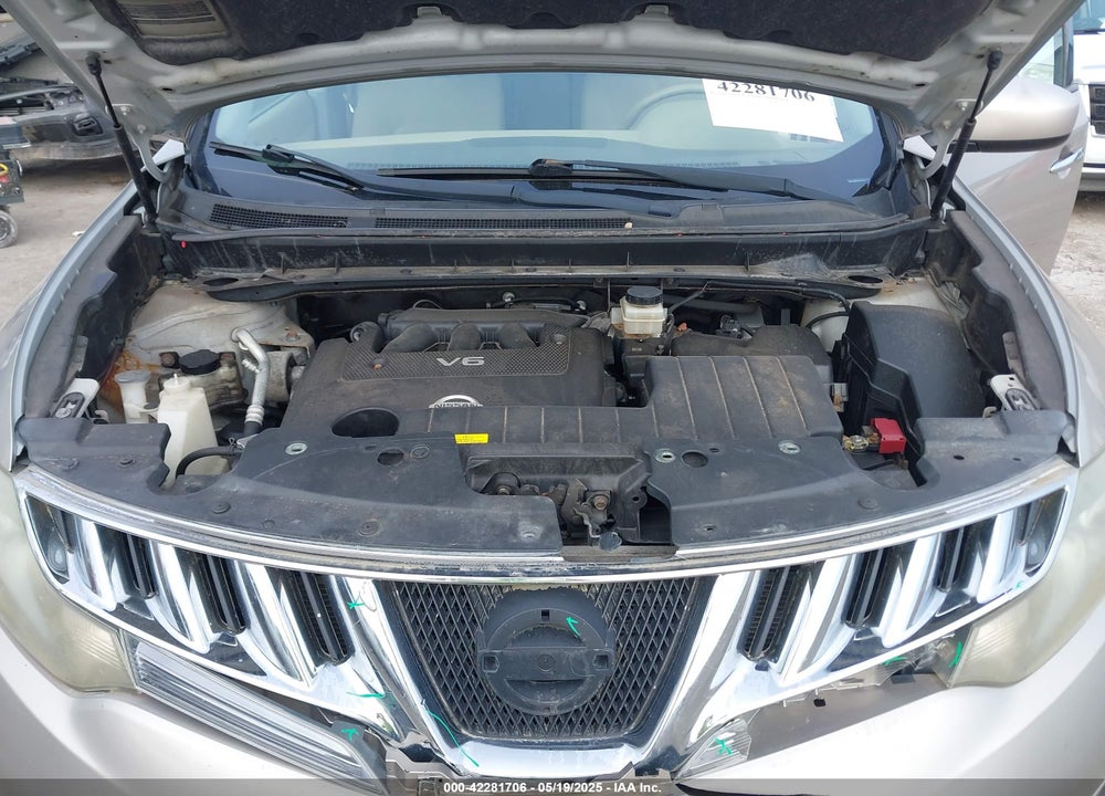 2010 NISSAN MURANO VIN: JN8AZ1MW7AW123439