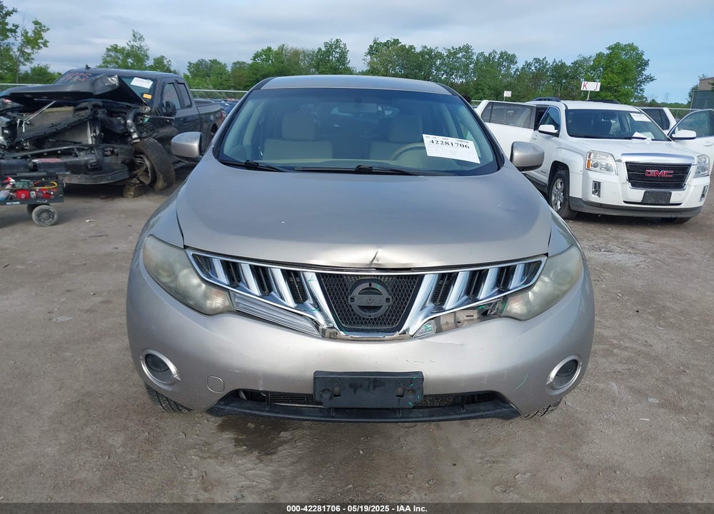 2010 NISSAN MURANO VIN: JN8AZ1MW7AW123439