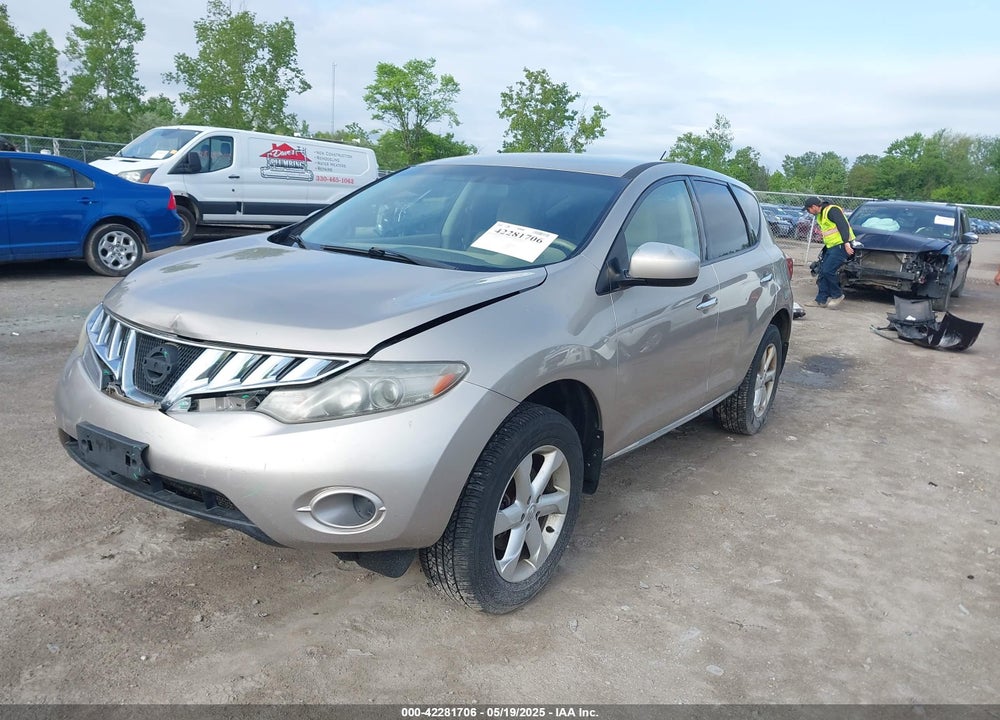 2010 NISSAN MURANO VIN: JN8AZ1MW7AW123439