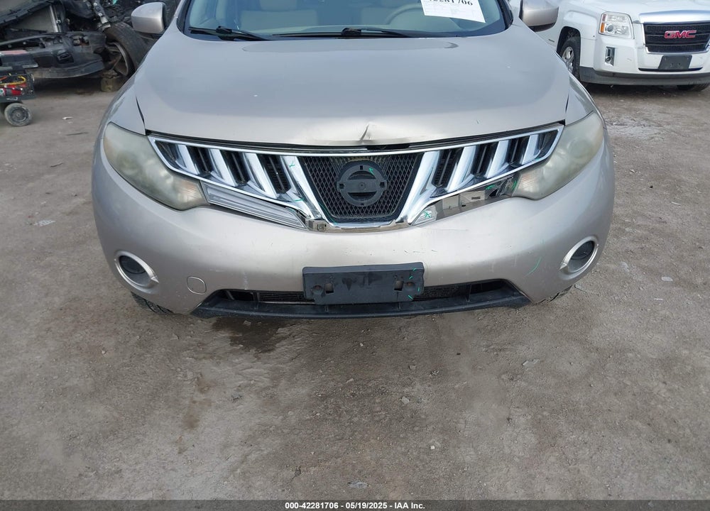 2010 NISSAN MURANO VIN: JN8AZ1MW7AW123439
