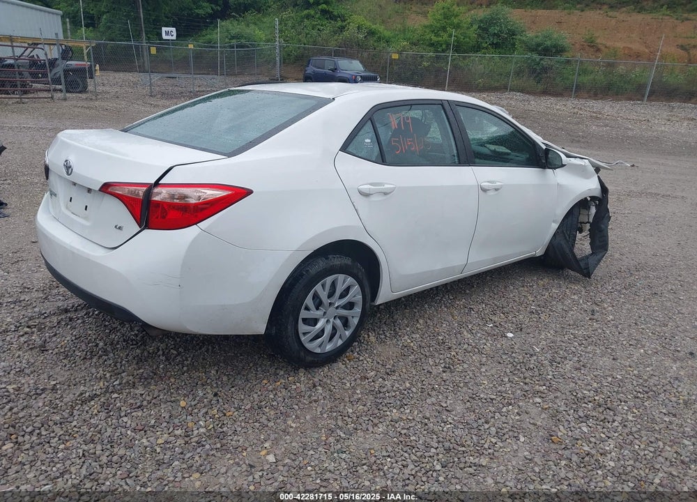 2017 TOYOTA COROLLA VIN: 5YFBURHE8HP601174