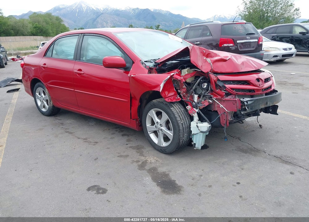 2011 TOYOTA COROLLA LE VIN: 2T1BU4EE8BC656710