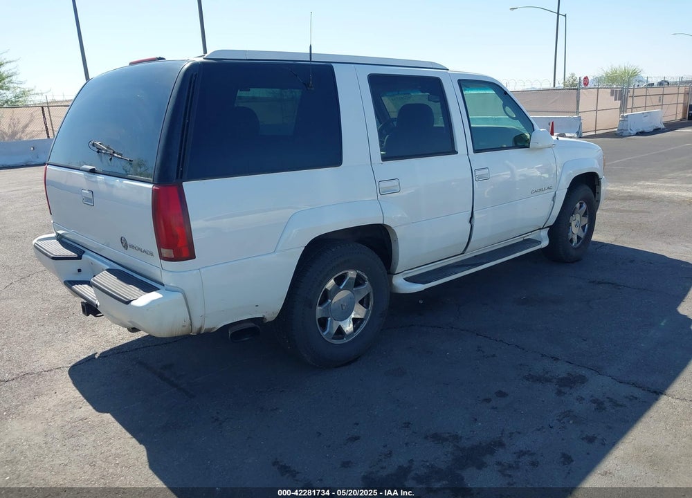 1999 CADILLAC ESCALADE STANDARD VIN: 1GYEK13R5XR417727