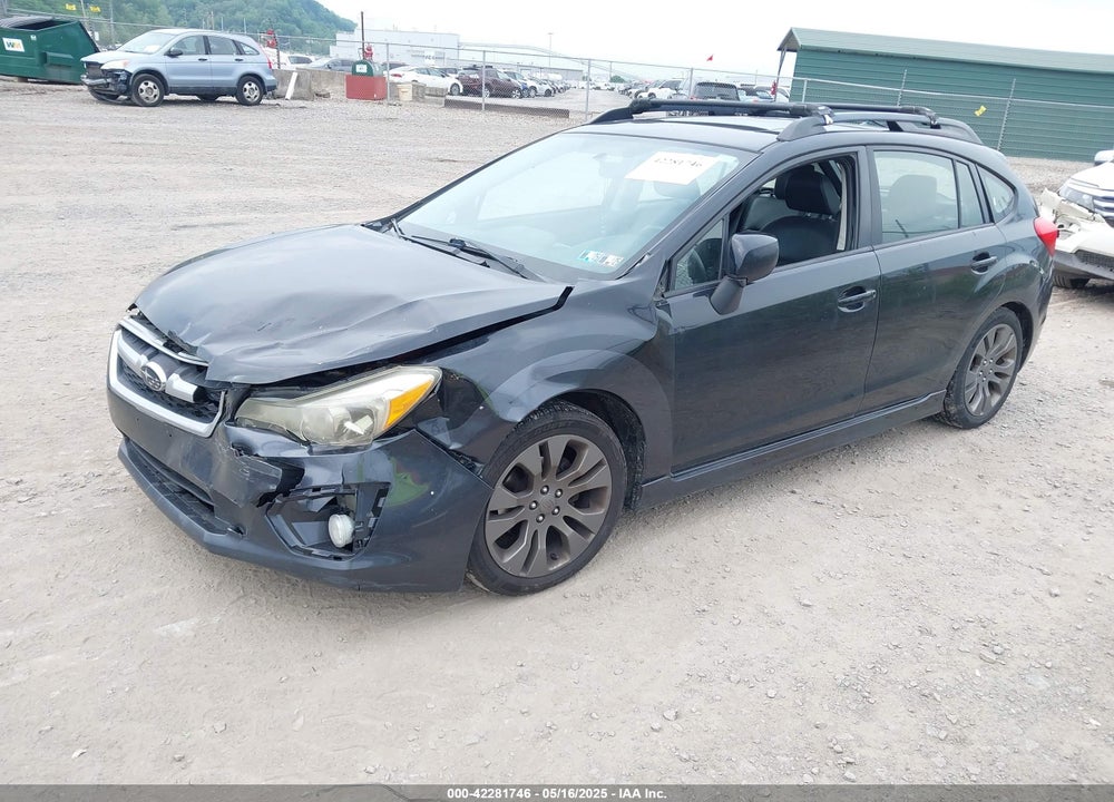 2012 SUBARU IMPREZA VIN: JF1GPAS67CH222421