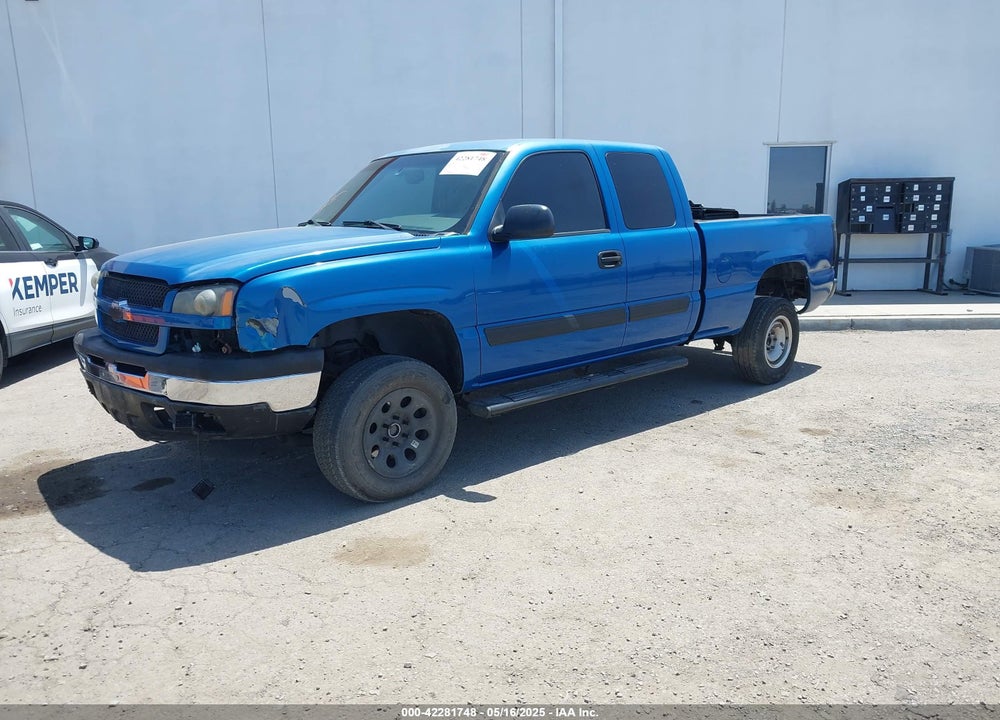 2005 CHEVROLET SILVERADO 1500 LS VIN: 2GCEC19V051235365