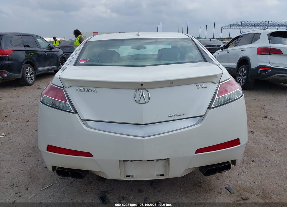 2011 ACURA TL VIN: 19UUA9F51BA001596