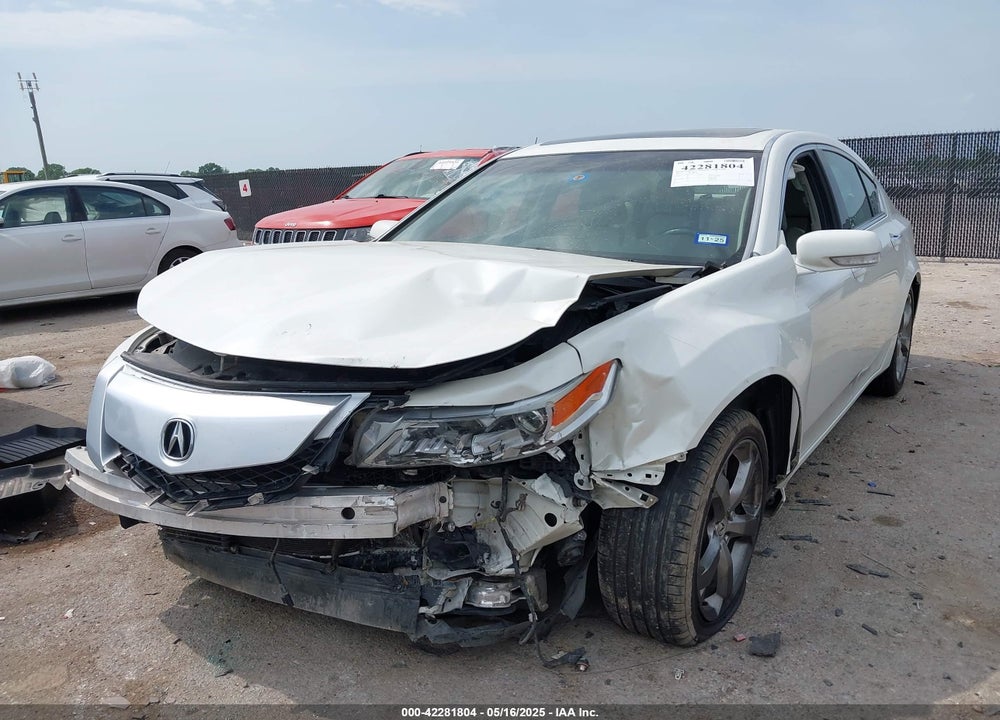 2011 ACURA TL VIN: 19UUA9F51BA001596