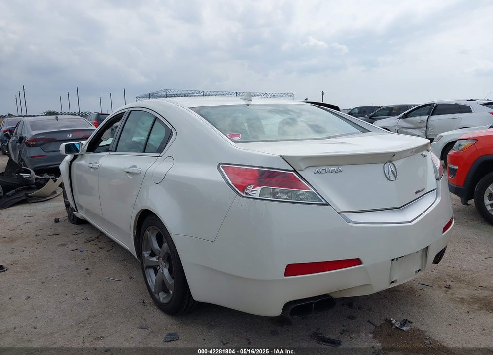 2011 ACURA TL VIN: 19UUA9F51BA001596