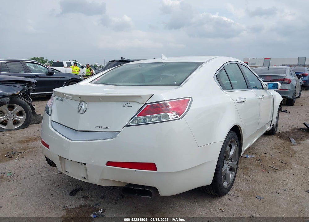 2011 ACURA TL VIN: 19UUA9F51BA001596