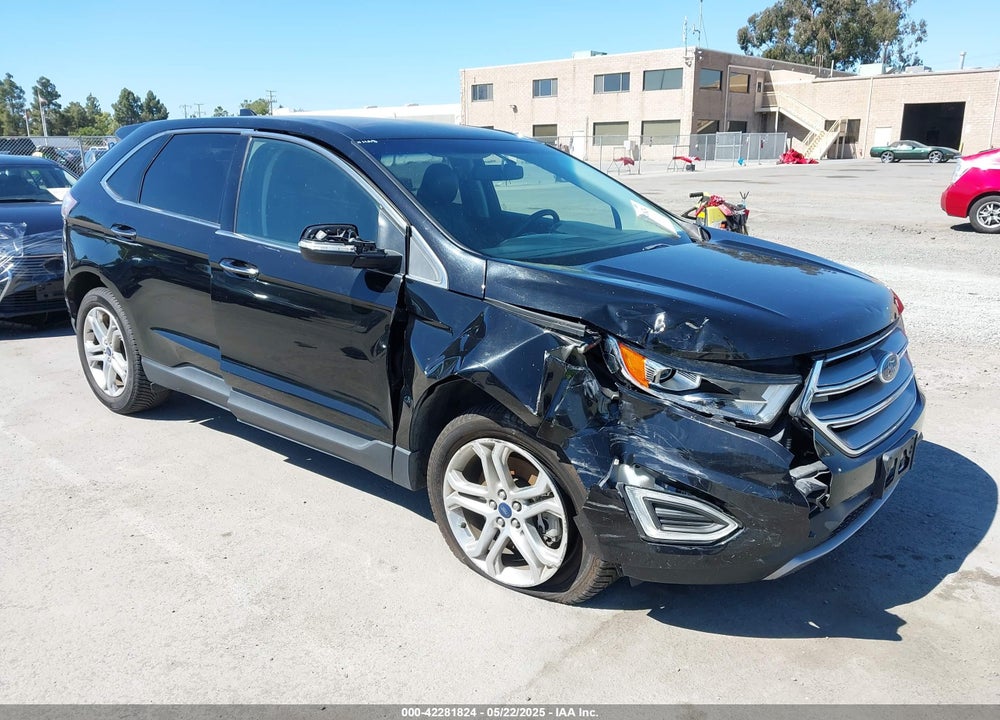 2018 FORD EDGE TITANIUM VIN: 2FMPK4K87JBC02493