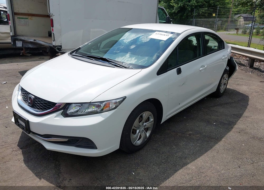 2013 HONDA CIVIC LX VIN: 2HGFB2F51DH601391