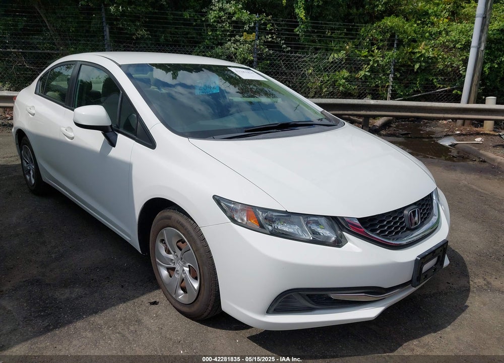 2013 HONDA CIVIC LX VIN: 2HGFB2F51DH601391